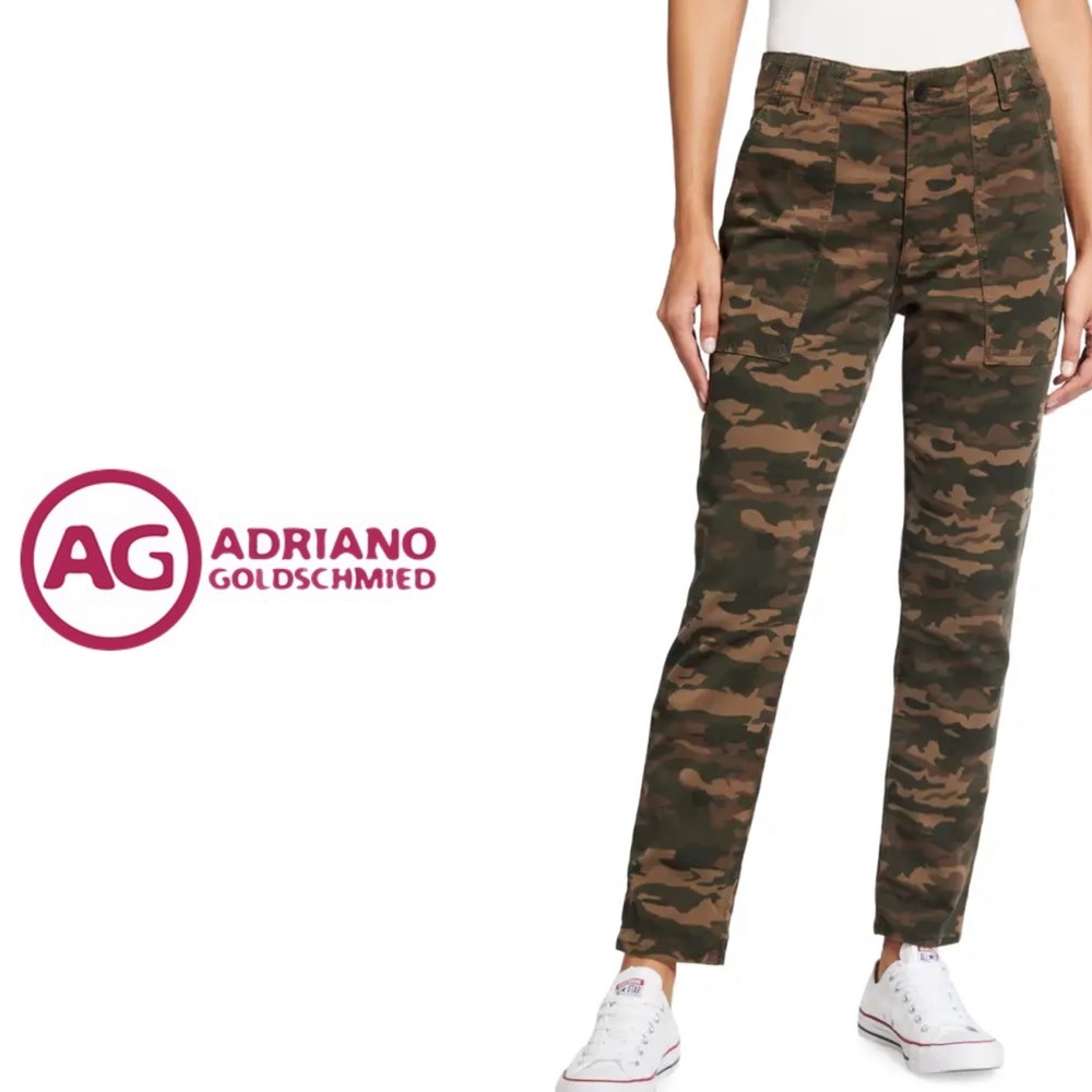 AG Adriano Goldschmied Camouflage Pants
